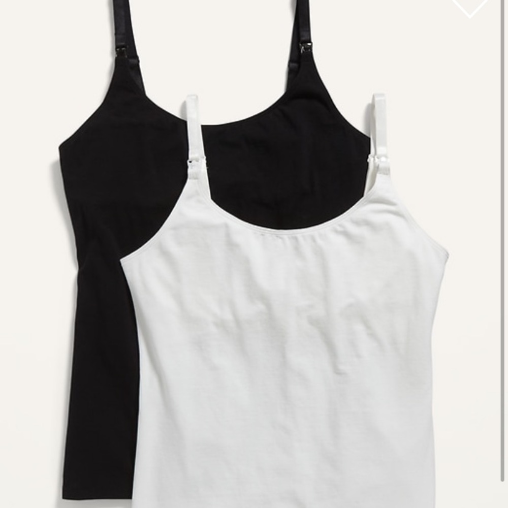 Old Navy maternity bundle of 2 first layer nursing cami women’s size large